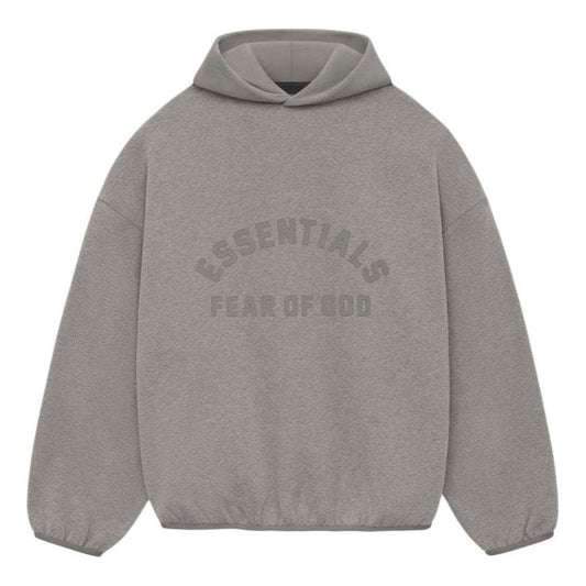 Fear of God Essentials Nylon Fleece Hoodie 'Heather Grey Dust' 202SU244311F
