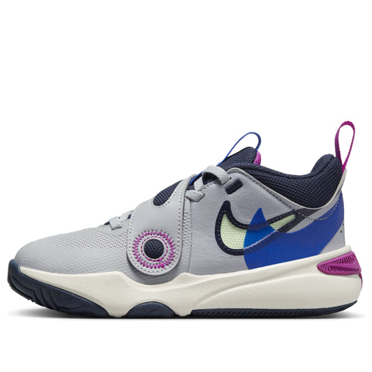 (PS) Nike Team Hustle D11 SE 'Wolf Grey Hyper Royal' FN5006-001