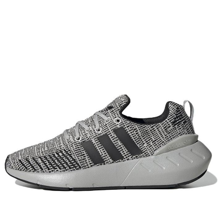 (GS) adidas Swift Run 22 Shoes 'Grey Black' GZ1555