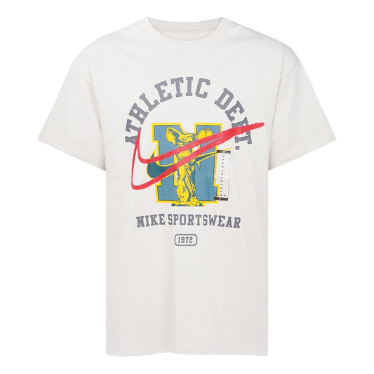 Men's Nike Logo Short Sleeve Light Grey T-Shirt DC2742-072