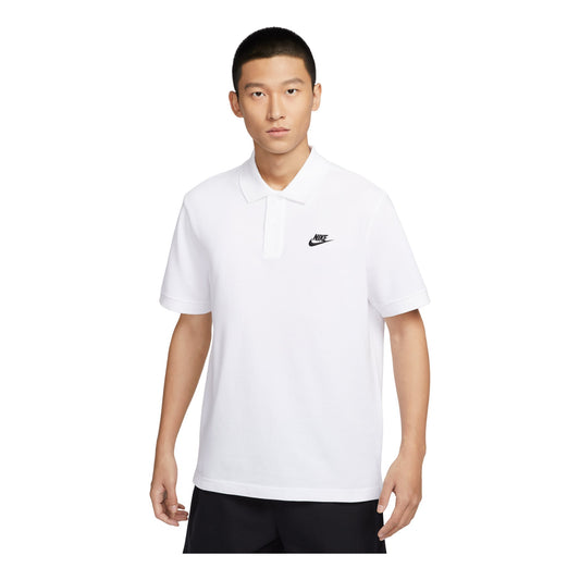 Nike Sportswear lapel Short Sleeve Polo Shirt White CJ4457-100