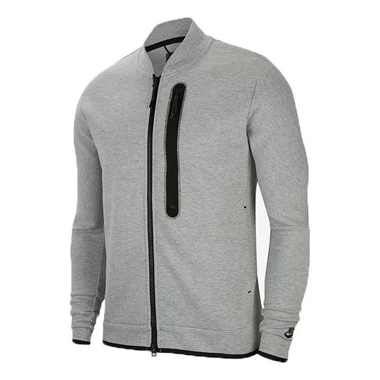 Nike Tech Fleece Long Sleeves Stand Collar Jacket Gray CZ1797-063