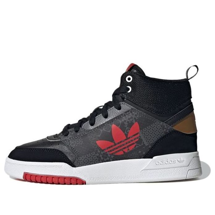 (GS) adidas Originals Drop Step Shoes 'Black Red White' GX6353