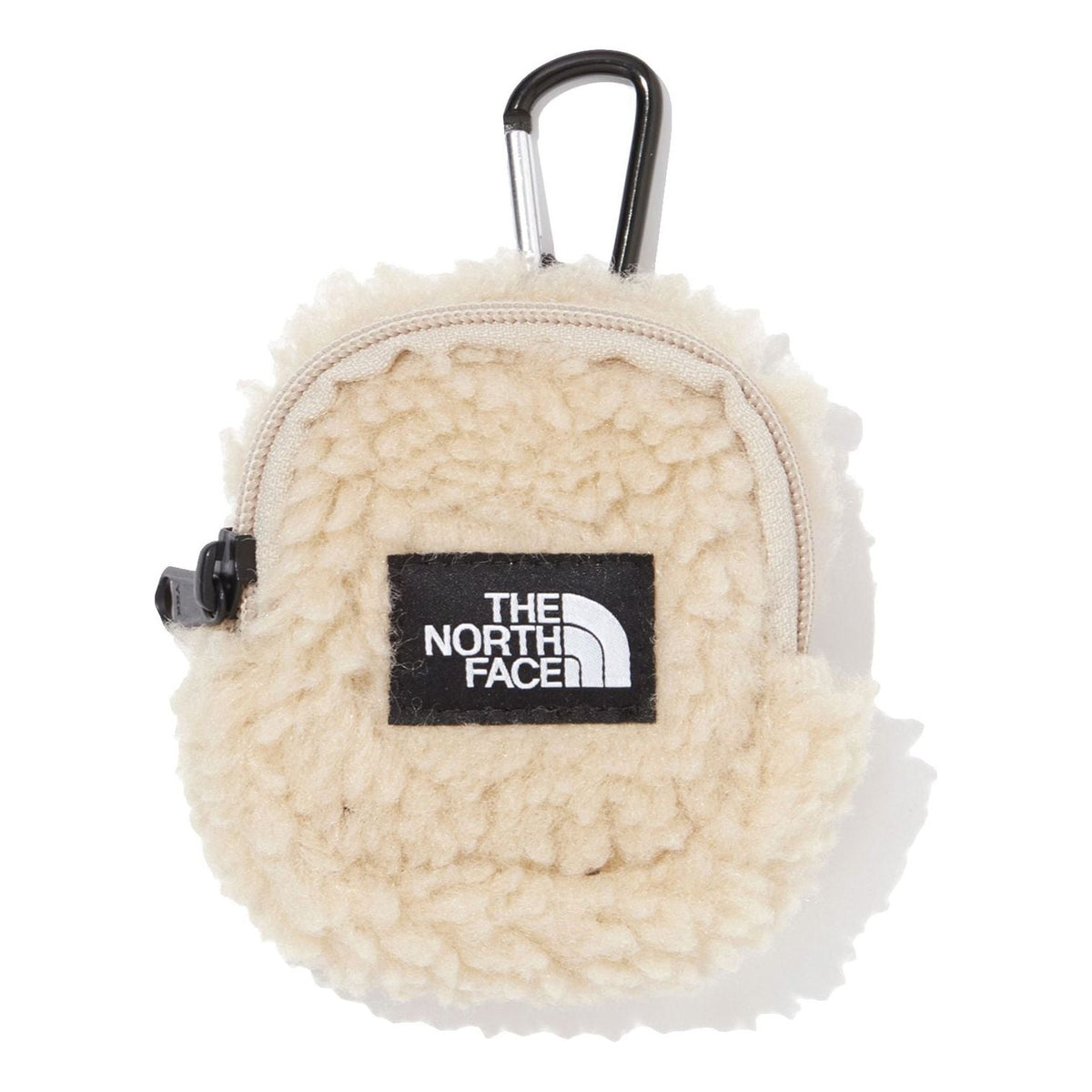 THE NORTH FACE Fleece Pouch Round Mini Bag 'Beige' NN2PM63B