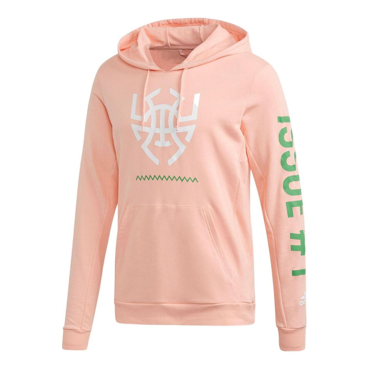 Men's adidas Donovan Mitchell Alphabet Pattern Printing Basketball Sports Bright Pink FR9638