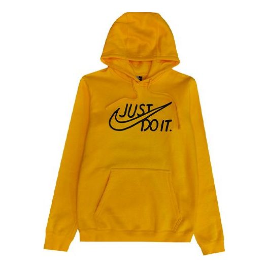 Men's Nike Casual Sports Fleece Yellow CU4532-711
