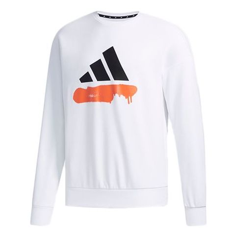 adidas O2 SWT BOS Casual Sports Pullover White FM9406