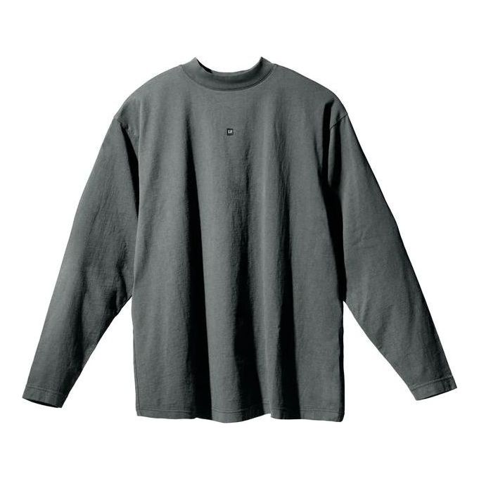 YEEZY Gap Logo Long Sleeve T-Shirt 'Dark Green' YEEZY-SS22-788