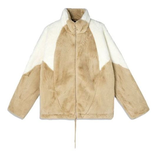 adidas originals Unisex Speed Fur Jacket Brown HF0702