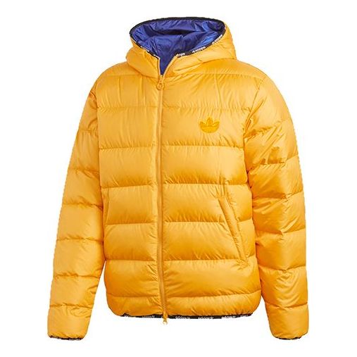 adidas originals Sports Double Sided Down Jacket Yellow GF7122