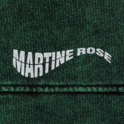 Acid Wash Hoodie - Green