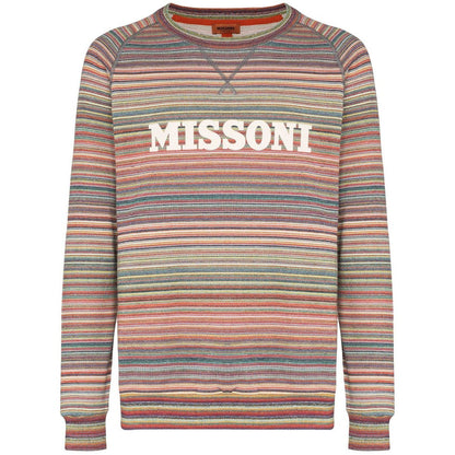 Missoni Multi Stripe Logo Sweatshirt