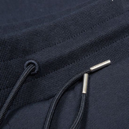 Moncler Navy Embroidered Logo Sweatpants