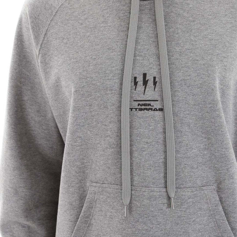 Neil Barrett Bolt Logo Hoodie