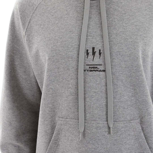 Neil Barrett Bolt Logo Hoodie