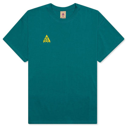 ACG Logo S/S Shirt - Bright Spruce/University Gold