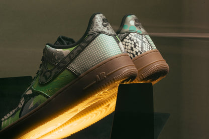 Air Force 1 '07 "City of Dreams" - Black/Green Spark