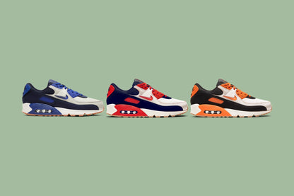Air Max 90 Premium "Home & Away" - Sail/Concord/Blackened Blue