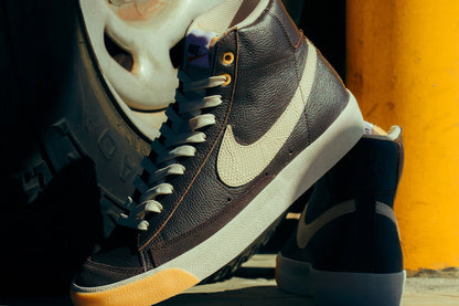 Blazer Mid '77 VNTG Snakeskin Swoosh - Velvet Brown