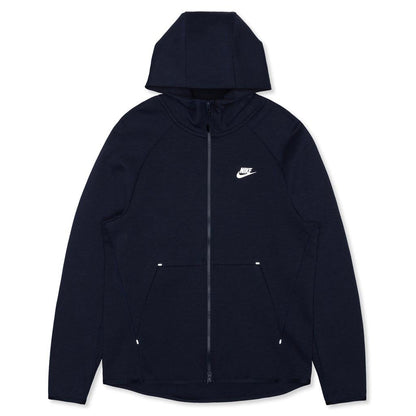 Sportswear Tech Fleece Full-Zip Hoodie - Obsidian/White