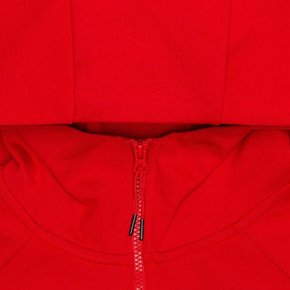 Sportswear Tech Fleece Full-Zip Hoodie - University Red/White