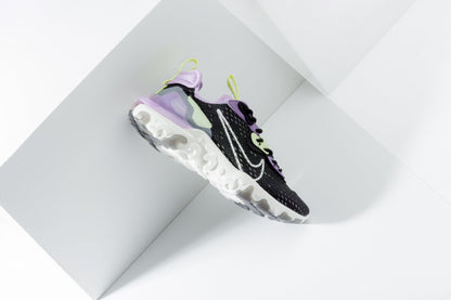 Women's React Vision - Black/Sail/Dark Smokey Grey/Gravity Purple