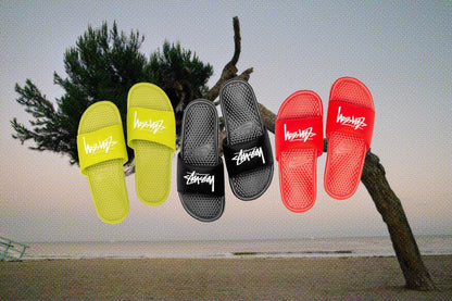 Nike x Stussy Benassi - Off-Noir