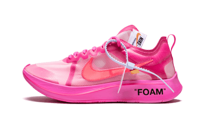 NIKE X OW ZOOMFLY PINK