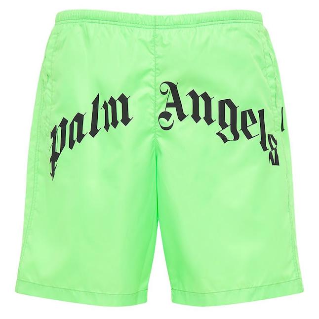 Palm Angels Neon Logo Swimshorts