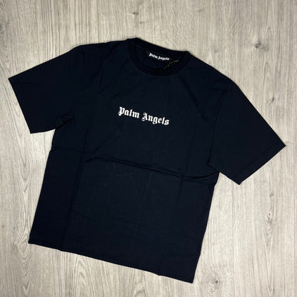 Palm Angels Printed T-Shirt - Black