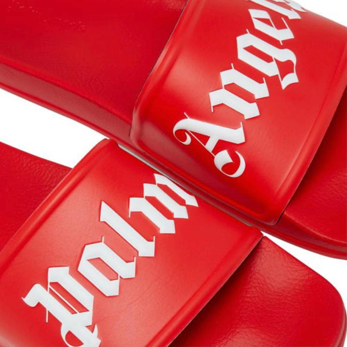 Palm Angels Red Sliders