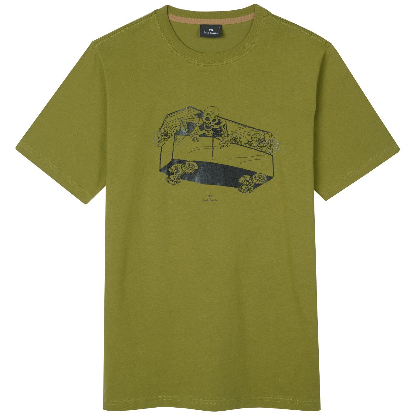 Paul Smith Green Coffin Logo T-Shirt