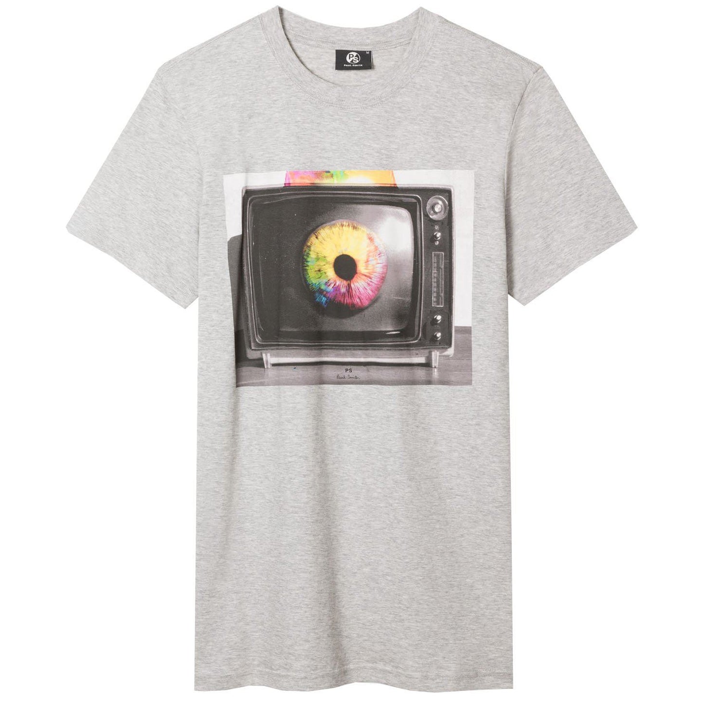 Paul Smith Grey Slim Fit Logo T-Shirt