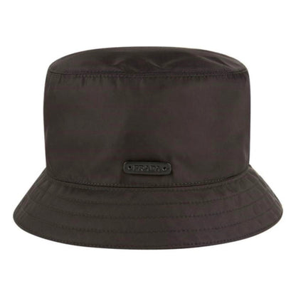 Prada Black Nylon Bucket Hat