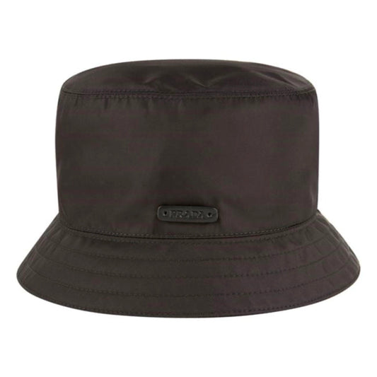 Prada Black Nylon Bucket Hat