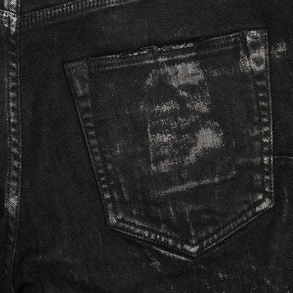 P001 - Grey Foil Over Black