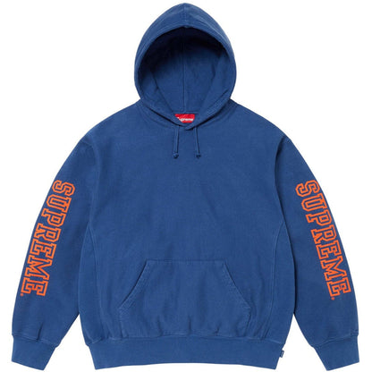 Supreme Blue Logo Hoodie