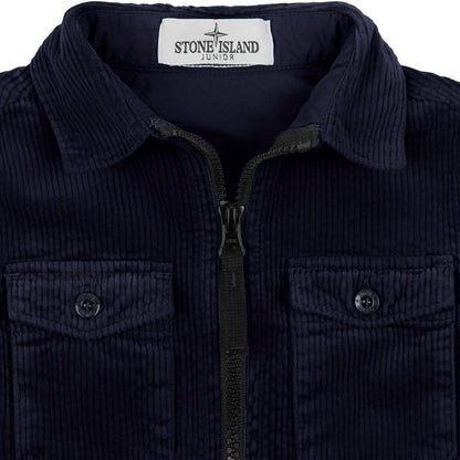 Stone Island Junior Corduroy Overshirt
