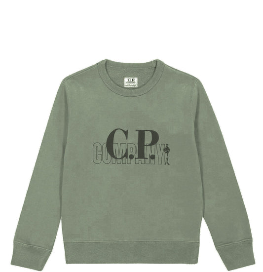 Kids CP Company Khaki Sweatshirt