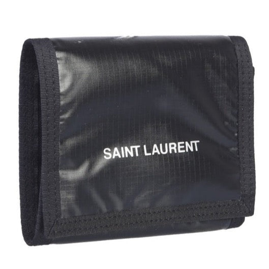 Saint Laurent Black Logo Wallet