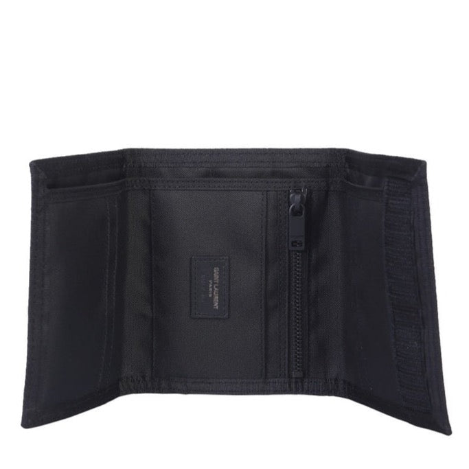 Saint Laurent Black Logo Wallet