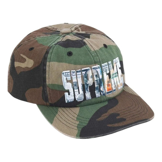 Supreme SS26 Embroidered Money Logo 6-Panel 'Woodland Camo' SUP-SS26-1003-WODLNDCAMO