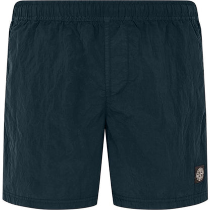 Stone Island Avia Blue Nylon Metal Swimshorts
