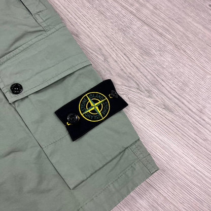 Stone Island Cargo Shorts - Sage