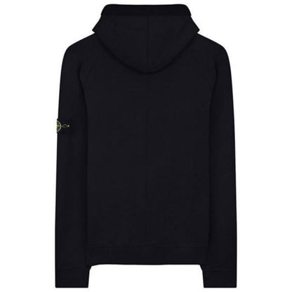 Stone Island Black 1/4 Zip Hoodie