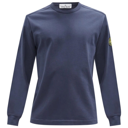 Stone Island Blue Sweatshirt