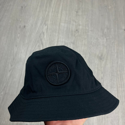 Stone Island Metal Bucket Hat - Black