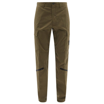 Stone Island Garment Dyed Tapered Cargos