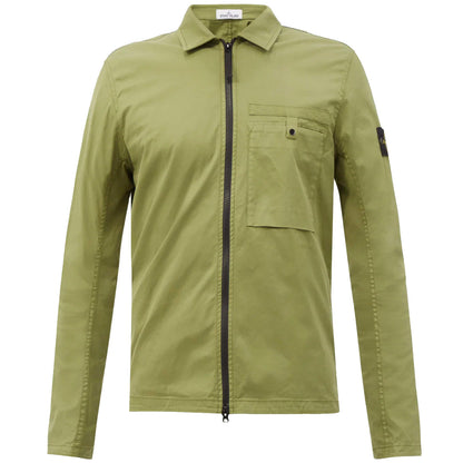 Stone Island Logo Pocket Overshirt