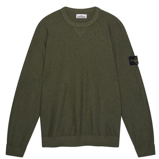 Stone Island Melanged Knitted Sweatshirt